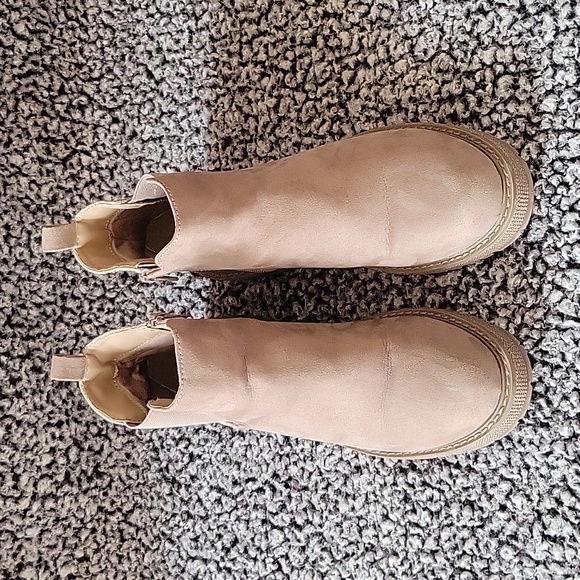 Steve Madden Girls Glitter Chelsea Boots Size 5 Big Girl - Picture 2 of 9